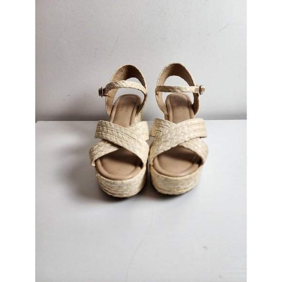 LC Lauren Conrad Shoes Lauren Conrad Espadrille Wedge Sandals Size
